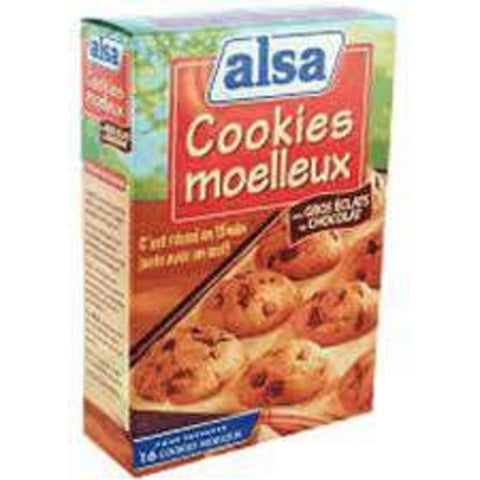 Alsa - cookies with chocolate chips preparation kit, 300 gr - Le Vacherin Deli