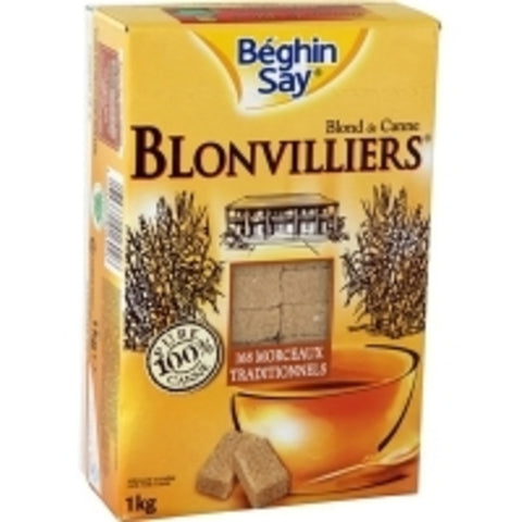 Beghin Say - Le Blonvilliers cane sugar mini cubes, 1kg - Le Vacherin Deli