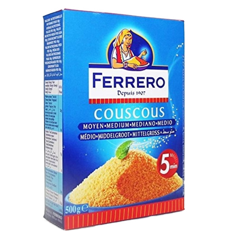 Graine de couscous moyenne- Couscous medium grain (medium pack), Ferrero, 500g