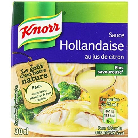 Sauce hollandaise au jus de citron brick - Hollandaise sauce with lemon carton - Knorr, 30cl
