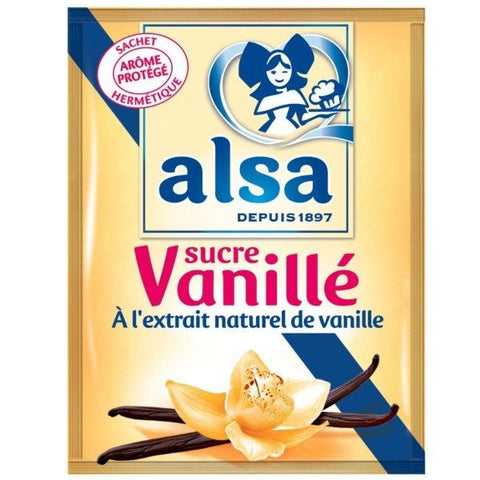 Alsa - Vanilla sugar x 6 sachets , 45g - Le Vacherin Deli
