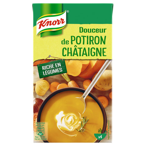 Knorr chestnut e pumpkin soup, 1 liter - Le Vacherin Deli
