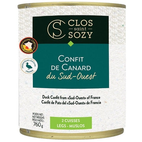 Clos Saint Sozy, Confit de Canard - Le Vacherin Deli