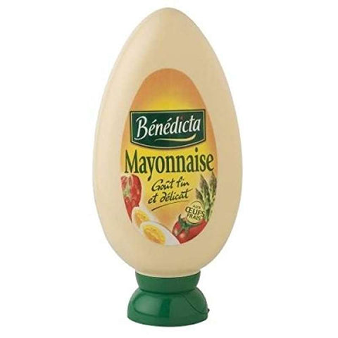 Mayonnaise Goût fin et délicat souple - Mayonnaise delicate taste squeezable - Bénédicta, 400g