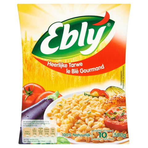 Ebly le Blé Gourmand nature - Durum wheat cooking time: 10mn - Ebly, 500g