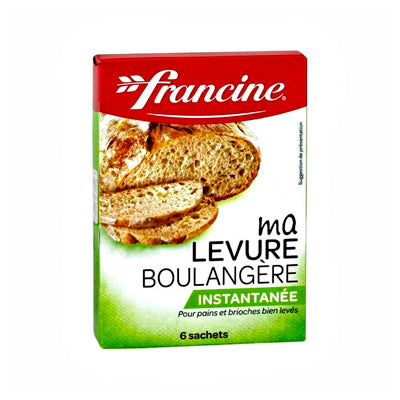 Francine, Dried Bread Yeast  (6 sachets) - 30g - Le Vacherin Deli