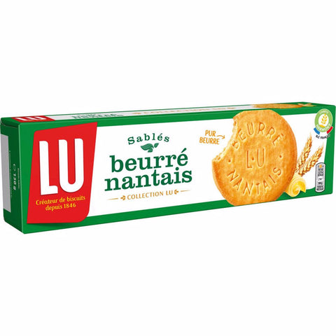 Beurré Nantais  -Plain butter biscuits - LU 130g