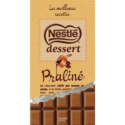 Chocolat au lait praliné - Milk chocolate with praline - Dessert. Nestlé 170g