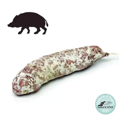 Saucisson au Sanglier (Pork and Wild boar) - 200gm - Le Vacherin Deli