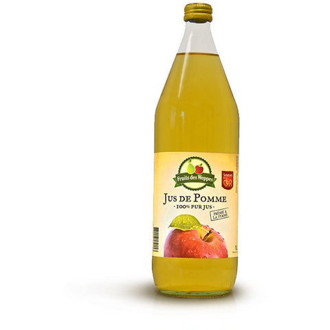 Jus de pomme fabrication artisanal - Apple juice artisanal production 1L - Vergers des Weppes, 1L