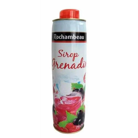 Sirop grenadine bidon - Grenadine cordial - Rochambeau, 75cl