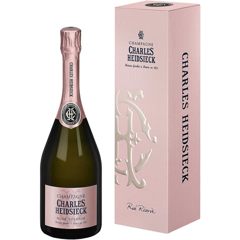 Rosé Réserve (Gift Box), Charles Heidsieck, Champagne, France, NV - Le Vacherin Deli